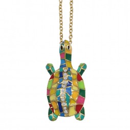Beloved turtle Gold pendant mit Kette