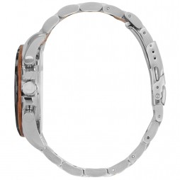Laimer Holzuhr Chronograph Ned - Herren Armbanduhr 100% Nussholz