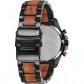 Laimer Holzuhr Chronograph Neo - Herren Armbanduhr 100% Nussholz