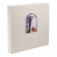 Goldbuch Hochzeitsalbum Herzensmonente 08045 , 60 weiße Seiten , Album