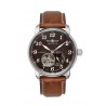 Zeppelin Herrenuhr LZ 127 Automatik 76664 mit offenem Herz und Lederarmband