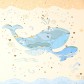 Goldbuch 15395 Babyalbum Blue Whale , Babybuch 60 Seiten m. 4 Illustr. Seiten