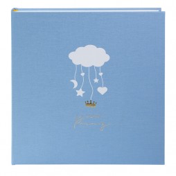 Goldbuch 15011 Babyalbum Blau kleiner Prinz 31x30 cm + Illustr. Seiten