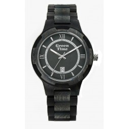 GreenTime Holzuhr - Herren Armbanduhr aus Holz