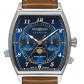 Zeppelin Herrenuhr Metropolis mit Mondphase 83363 und Lederarmband