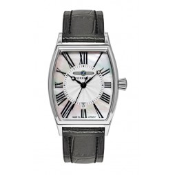 Zeppelin Damenuhr metropolis 83491 mit Datum und Lederarmband