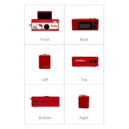 Yashica Funtastic Super Mini Camera - Hello Kitty mit Schwenkdisplay
