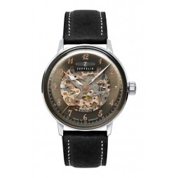 Zeppelin LZ 129 Damenuhr Automatik 80682 - Skelett Uhr Damen Automatic