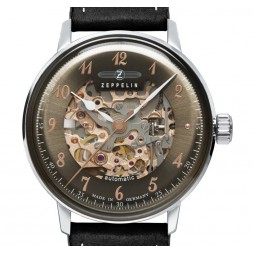 Zeppelin LZ 129 Damenuhr Automatik 80682 - Skelett Uhr Damen Automatic