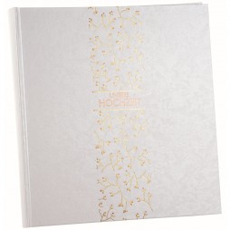 Goldbuch Hochzeitsalbum Growing Hearts 08156 60 weiße Seiten + Textvorpann