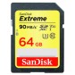 San Disk 64 GB SDXC Extreme 90MB/s UHS-I U3
