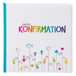 Goldbuch Konfirmations Fotoalbum Regenbogen 03029 Konfirmationsalbum