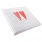 Goldbuch Hochzeitsalbum 2 Hearts 08161 - 60 weiße Seiten mit Pergamin