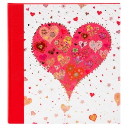 Goldbuch Hochzeitsalbum Big Heart red 08412