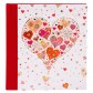 Goldbuch Hochzeitsalbum Big Heart rose 08411 - 60 weiße Seiten mit Pergamin