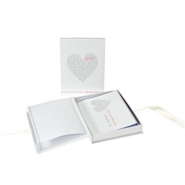 Goldbuch Schatzkästchen 85080 inklusive Karte - Serie Hochzeit Love
