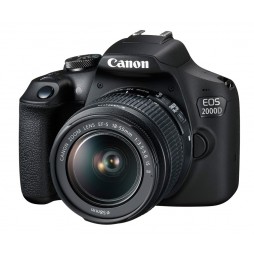 Canon EOS 2000D + EF-S 3,5-5,6/18-55 mm IS II Kit