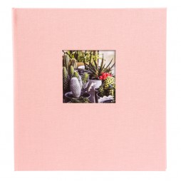 Goldbuch Fotoalbum Bella Vista Trend rosé 27722 30x31cm, 60 weiße Seiten