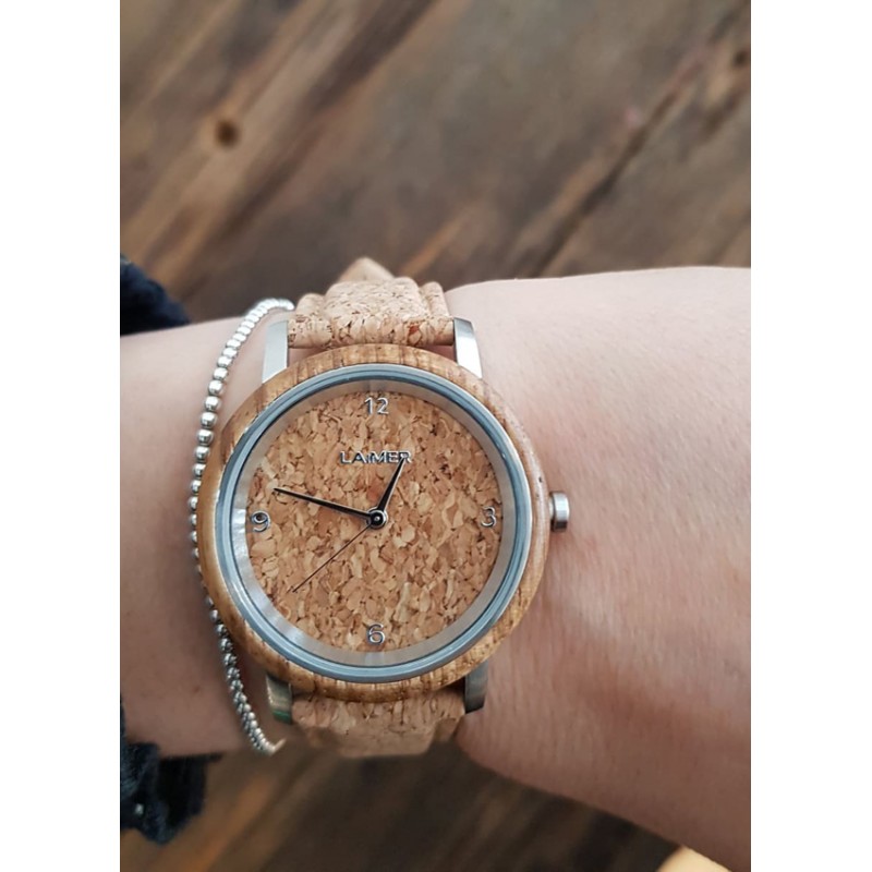 Holzuhr, Armbanduhr aus Holz
