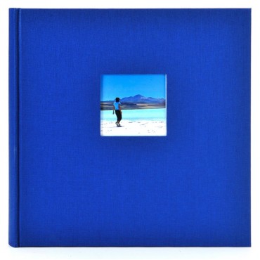 Goldbuch Fotoalbum Bella Vista blau 27895 30x31cm, 60 weiße Seiten