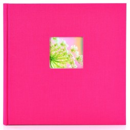 Goldbuch Fotoalbum Bella Vista pink 27898 30x31cm, 60 weiße Seiten