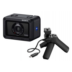 Sony DSC-RX0 II G-Kit schwarz Ultrakompakte Kamera mit VCT-SGR1 Griff