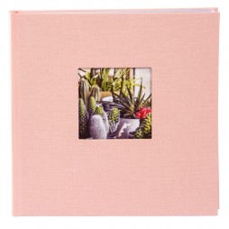 Goldbuch Einsteckalbum Leinen Bella Vista rosé für 200 Bilder 10x15 cm 17922