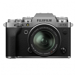 FUJIFILM X-T4 silber mit XF 18-55mm F2,8-4 R LM OIS