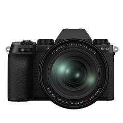 FUJIFILM X-S10 Black Body mit XF 16-80 mm F4 R LM OIS