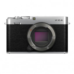 FUJIFILM X-E4 silber Gehäuse
