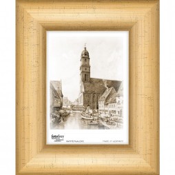 Holzrahmen 'Brighton', gold