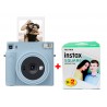 Fujifilm Instax SQUARE SQ1 glacier blue Sofortbildkamera + 2x Fujifilm Instax Film SQUARE für 2x 10 Bilder