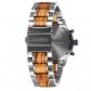 Holzuhr Chronograph Marvin - Herren Armbanduhr 100% Zebranoholz